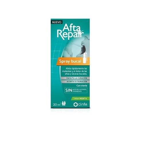 AFTA REPAIR SPRAY BUCAL 1 ENVASE 20 ML SABOR MENTA