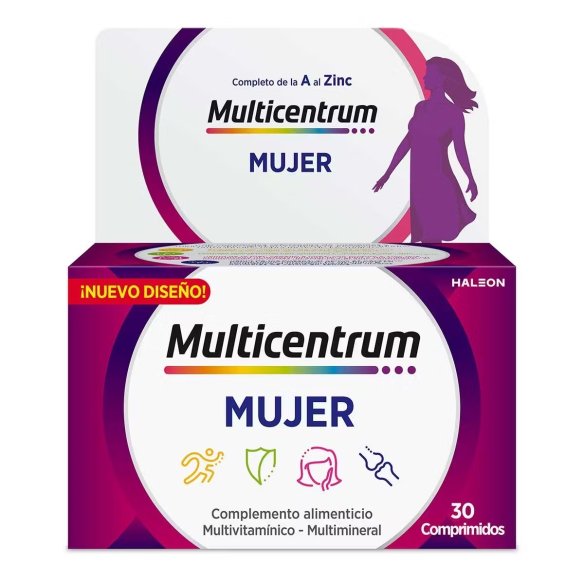 Multicentrum Mujer 30 comprimidos