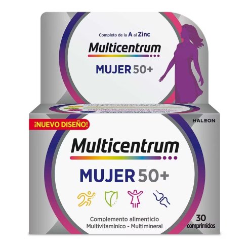 Multicentrum Mujer 50 30 comprimidos