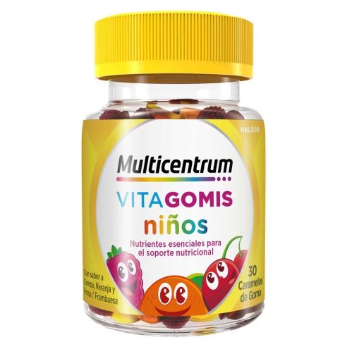 Multicentrum Vitagomis Niños 30 caramelos de goma