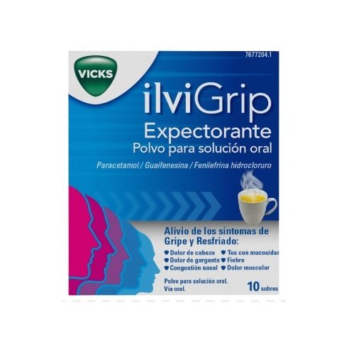 ILVIGRIP EXPECTORANTE 10 SOBRES POLVO PARA...