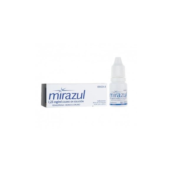 MIRAZUL 1,25 MG/ML COLIRIO EN SOLUCION 1 FRASCO 10 ML
