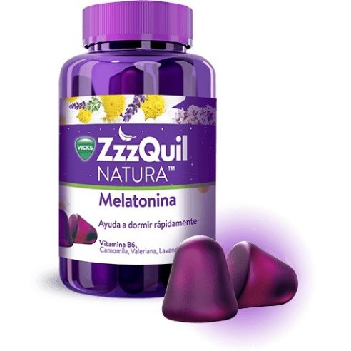 ZZZQUIL NATURA 60 GOMINOLAS