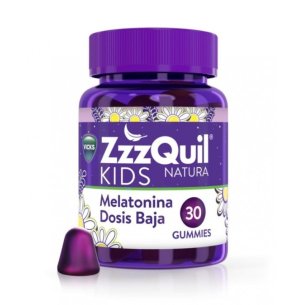 ZZZQUIL NATURA KIDS 30 GUMMIES SABOR FRUTOS DEL BOSQUE