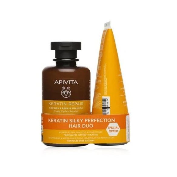 APIVITA HAIR CHAMPU KERATIN  ACONDI PACK