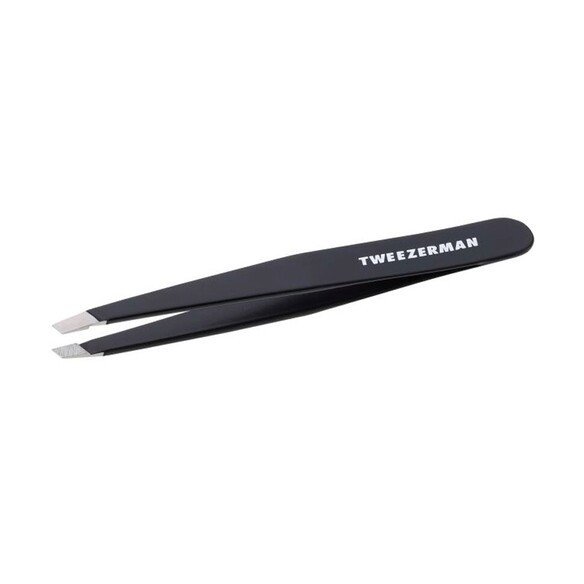 PINZA SLANT NEGRA TWEEZERMAN