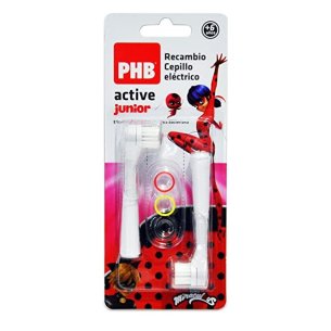 PHB Recambio cepillo eléctrico active junior 2 unidades