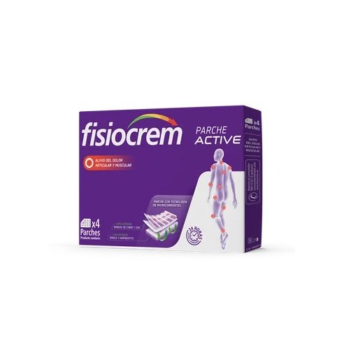 FISIOCREM PARCHE ACTIVE 4 UNIDADES