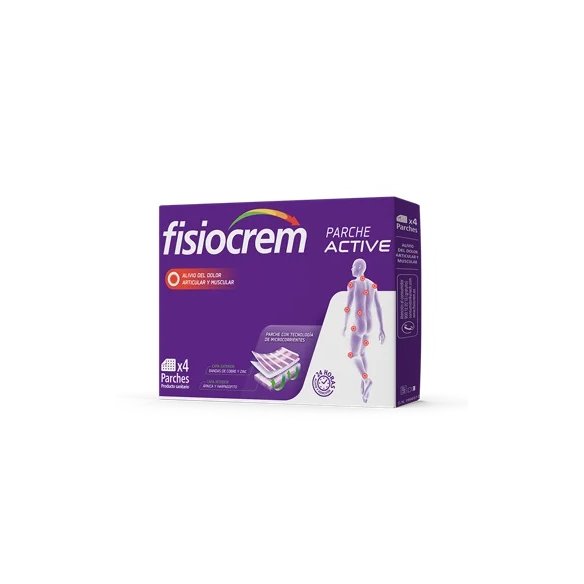 FISIOCREM PARCHE ACTIVE 4 UNIDADES