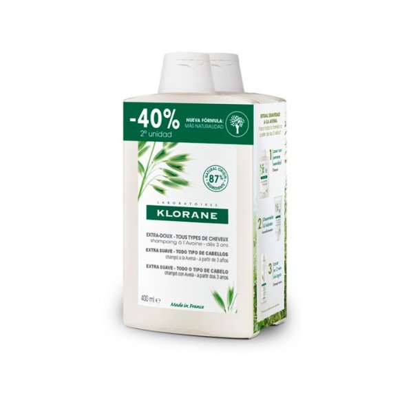 KLORANE DUPLO AVENA 400 ML