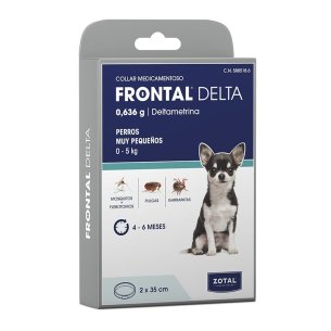 FRONTAL DELTA 1 BOLSA CON 1 COLLAR MEDICAMENTOSO PARA...