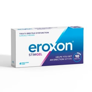 EROXON STIMEGEL GEL PARA LA DISFUNCIÓN ERÉCTIL x 4 tubos...