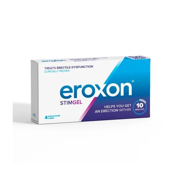 EROXON STIMEGEL GEL PARA LA DISFUNCIÓN ERÉCTIL x 4 tubos monodosis