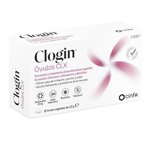 Clogin CLX 10 óvulos vaginales de 2 gr