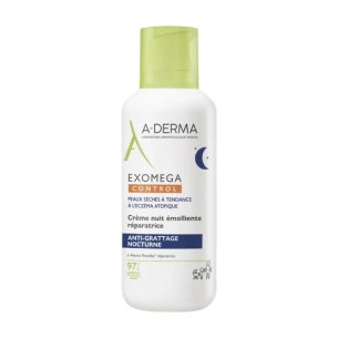 EXOMEGA CONTROL Crema de noche reparadora emoliente 400 ml