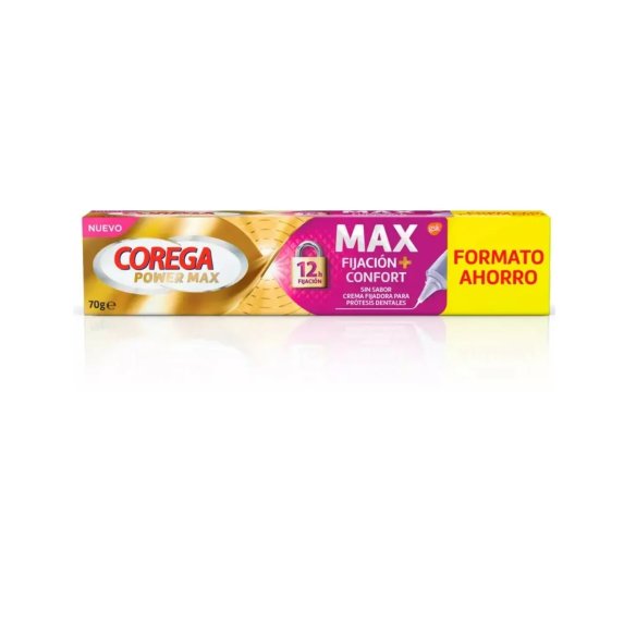 COREGA MAX FIJACION  CONFORT 1 TUBO 70 G SIN SABOR