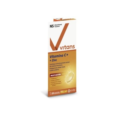 NS VITANS VITAMINA C 20 COMPRIMIDOS EFERVESCENTES