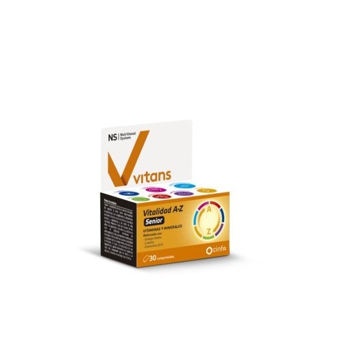 NS VITANS VITALIDAD A-Z SENIOR 30 COMPRIMIDOS