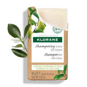 Klorane champú sólido a la cidra 80 gr