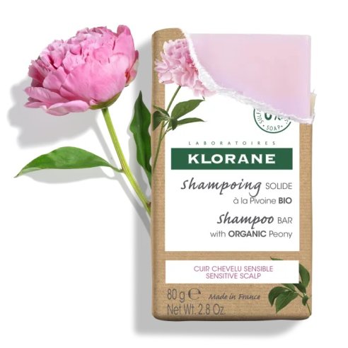 Klorane champú sólido a la Peonía 80 gr