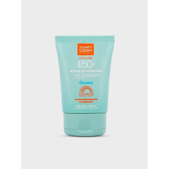 MartiDerm SUN CARE Protector solar facial SPF 50 Active [D] Hydra Gel 50 ml