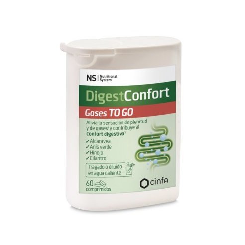 NS DIGESTCONFORT GASES TO GO 60 comprimidos