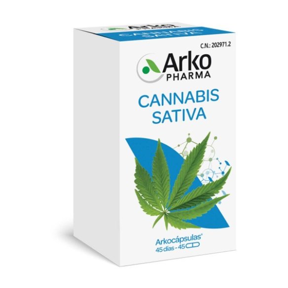 CANNABIS SATIVA ARKOPHARMA 45 cápsulas