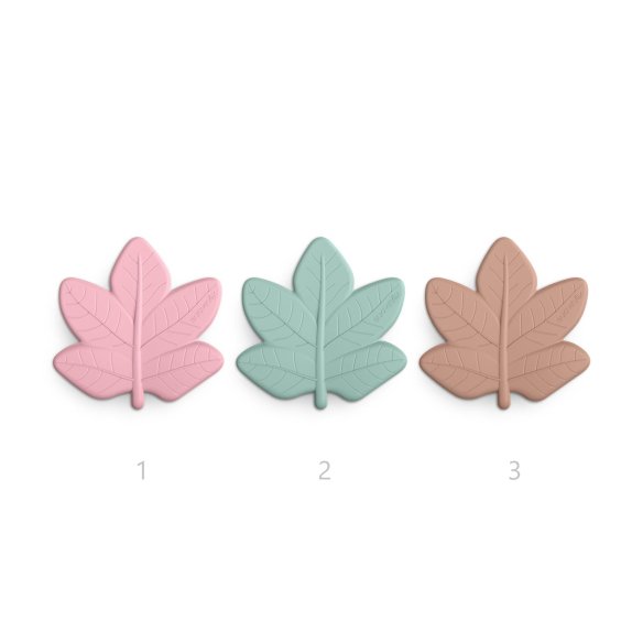 Mordedor silicona de hoja de bosque SUAVINEX SELECTION 0m 