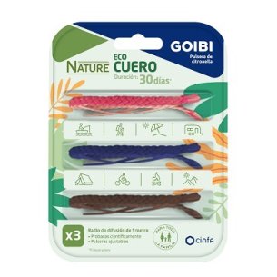 GOIBI PULS CITRON ECO CUERO TRENZ 3 unidades