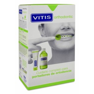 Pack Vitis Orthodontic Pasta 100 ml  Colutorio 500 ml