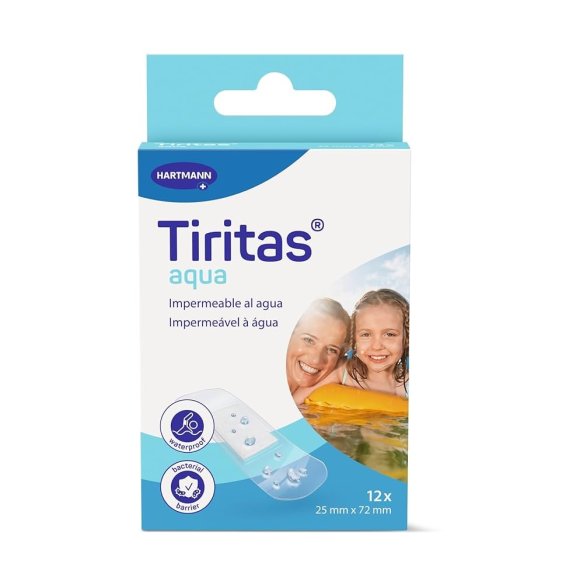 Tiritas aqua 8 x 25mmx72mm 6 x 30mm x 40mm 6 x 40 mm x 60 mm 