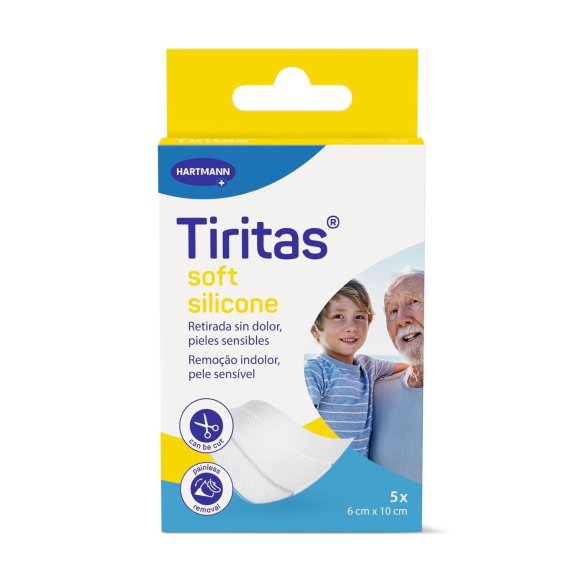 Tiritas soft silicone 5 x 6cm x 10cm