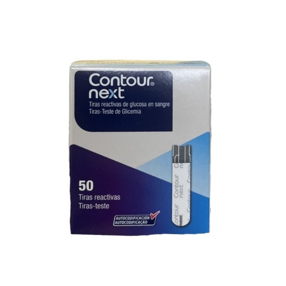 TIRAS REACTIVAS GLUCEMIA CONTOUR NEXT 50 U