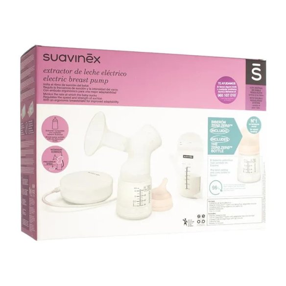 SUAVINEX sacaleches/extractor de leche eléctrico