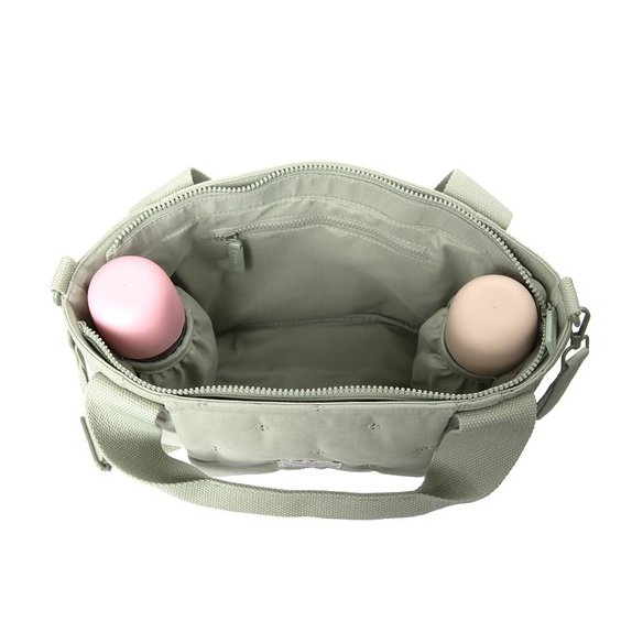 SUAVINEX Bolso paseo panera estampado verde