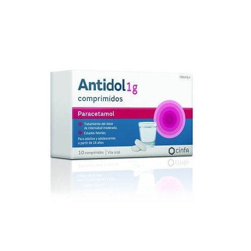 Antidol 1gr 10 comprimidos