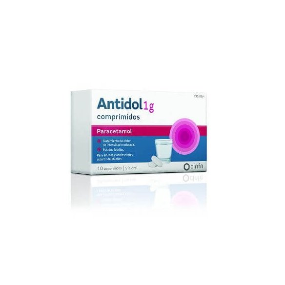 Antidol 1gr 10 comprimidos