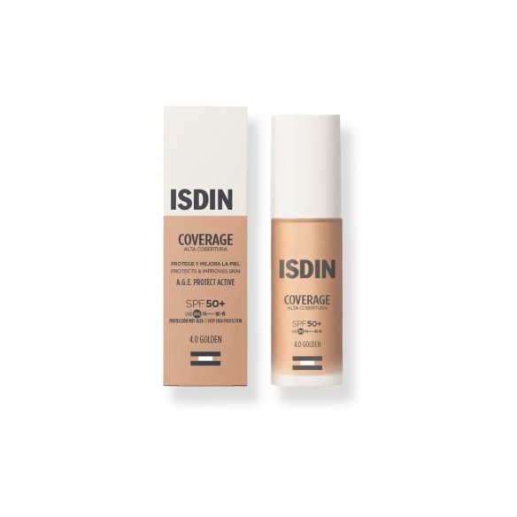 ISDIN Coverage SPF 50 4.0 Golden 30 gr