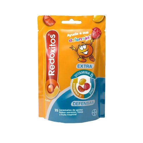 Redoxitos 25 caramelos de goma sabor naranja,...