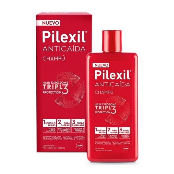Pilexil ANTICAÍDA CHAMPÚ HAIR EXPOSOME TRIPLE PROTECTION 275 ml