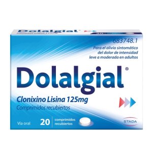 Dolalgial Clonixino lisina 125 mg 20 comprimidos recubiertos