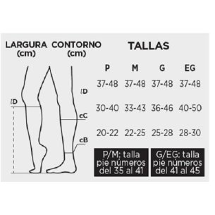 Farmalastic Compresión Normal 22-29 mmHg Calcetín (A-D)... 2