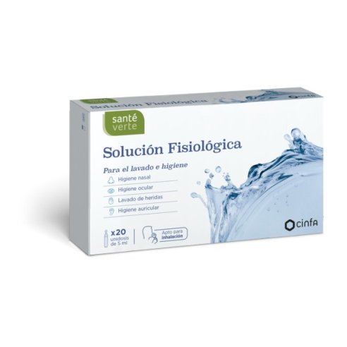 SOLUCION FISIOLOGICA MONODOSIS 20 unidosis de 5 ml