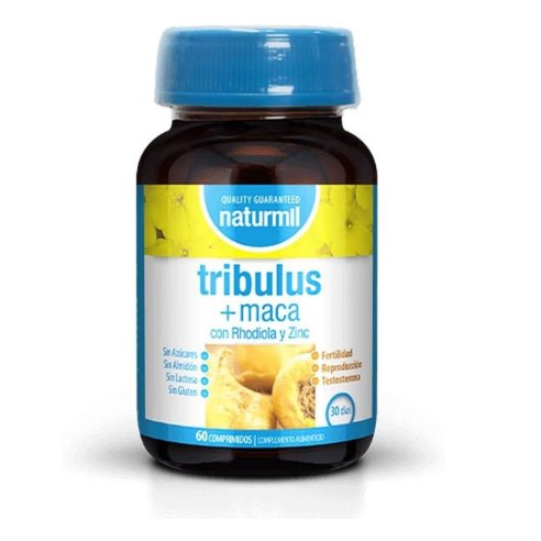Naturmil tribulus  maca con Rhodiola y Zinc 60...