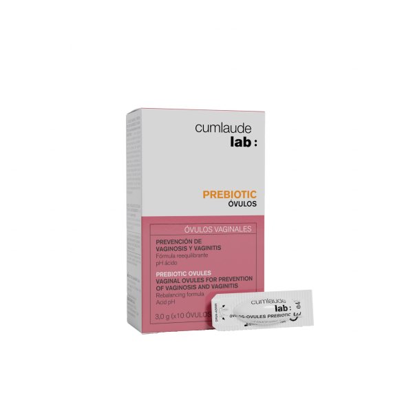 CUMLAUDE PREBIOTIC 10 OVULOS VAGINALES