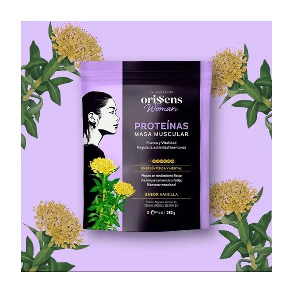 Orissens Woman Proteínas Energía física y mental 383 gr