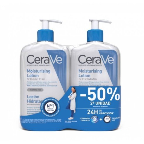 Cerave Loción Hidratante 2 x 473 ml