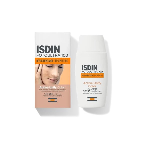 Foto Ultra 100 ISDIN Active Unify COLOR Fusion Fluid SPF50 50ml