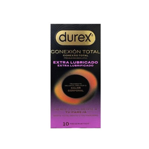 Durex Conexión Total Extra Lubricado 10...
