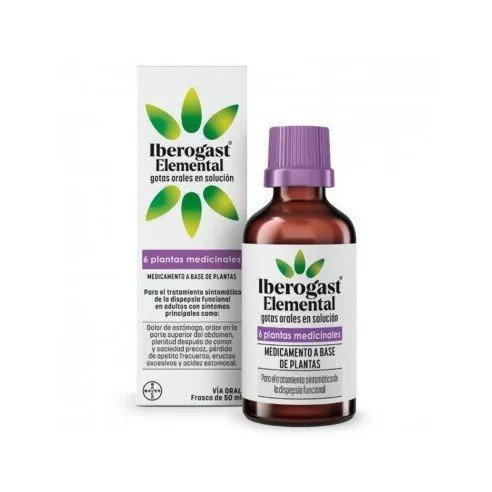 Iberogast Elemental gotas orales en solución 50 ml